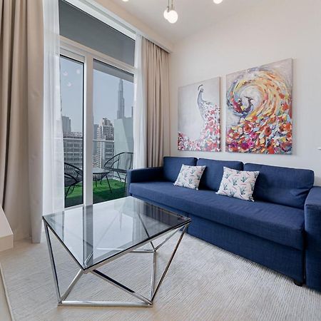 Alluring 1 Bd Apartment In Business Bay With Burj Khalifa View Dubai Eksteriør bilde